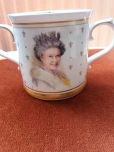 Royal Doulton Queen Elizabeth II 80th Birthday Loving Cup 2006 Limited Edition - Picture 1 of 9