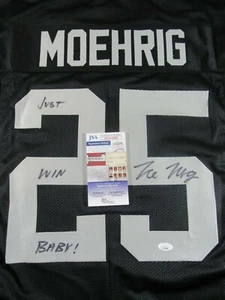 Trevon Moehrig Las Vegas Raiders Signed Autographed Custom Jersey JSA  - Picture 1 of 4