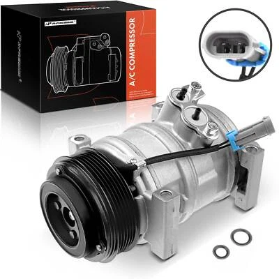 交流电压缩机带6槽适用于凯迪拉克DeVille雪佛兰Express Silverado 1500 — 第 1/4 张图片