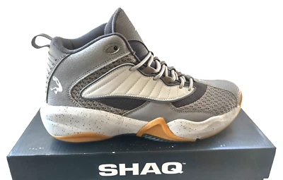 Zapatos de baloncesto Shaq Speed Demon 11 para hombre Zapatillas deportivas de caña media nuevas grises _# Foto 1 de 4