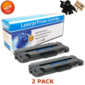 2pk MLTD105L MLT-D105L BK Toner For Samsung 105L SCX-4600 SCX-4623F SCX-4623FW - Picture 1 of 2