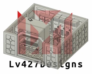 Small room - crew quarters | Legion Space Hulk Imperial Assault - Picture 1 of 7