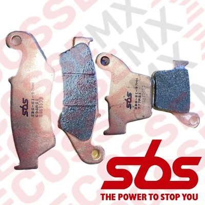 PASTILLAS FRENO GAS MC85 SBS RENDIMIENTO SINTERIZADO CARRERAS DELANTERAS TRASERAS 671RSI 2021-2024 Foto 1 de 4