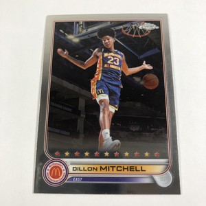 2022 Topps Chrome McDonald's All American Dillon Mitchell 5 Texas Longhorns