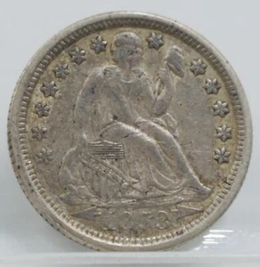 1853-O Seated Liberty Dime | Extra Fine | New Orleans (u562) - Picture 1 of 3