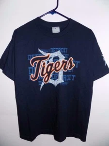 Camiseta Oficial Juvenil de los Tigres de Detroit MLB Marina Nueva con Etiquetas - Imagen 1 de 4