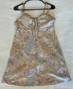 SO women/teens floral dress-just above knee-medium-adjustable straps - Picture 1 of 5