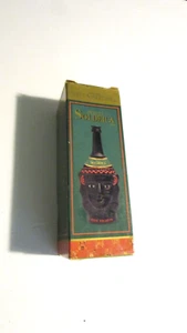 RARE PISCO SOLDEICA 2 FACED BLACK BOTTLE IN ORIG BOX MINIATURE SIZE - Picture 1 of 10
