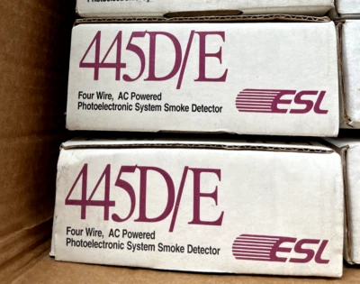 Detector de humo fotoelectrónico ESL/Sentrol 445D/E Foto 1 de 3