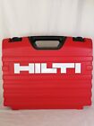 Hilti SF 22-A EMPTY CASE BOX w/ Side Handle & Manual for Cordless Drill 