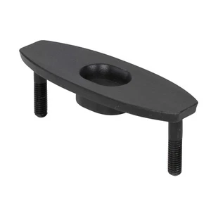 Bisel de pasador de cierre Corvette 1986-1996 convertible tapa de cubierta superior metal negro diestro o derecho - Imagen 1 de 4