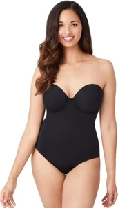 Wacoal 801219 woman's Red Carpet Shaping Body Briefer Black 36D - Picture 1 of 9