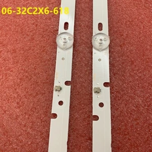 2pcs LED strip for AKAI AKTV3227H JVC LT-32C485 HKC 32C9A ELEFW328 06-32C2X6-618 - Imagen 1 de 5