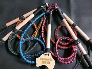 2.5ft Nylon Kids stock whip Australian Made - Picture 1 of 18
