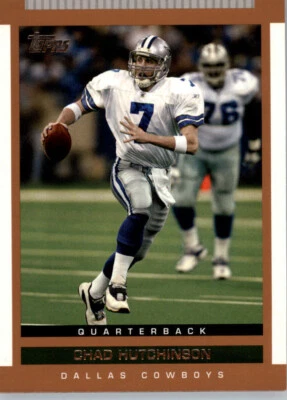 2003 Topps Draft Picks & Propects #67 Chad Hutchinson - Dallas Cowboys - Image 1 of 2