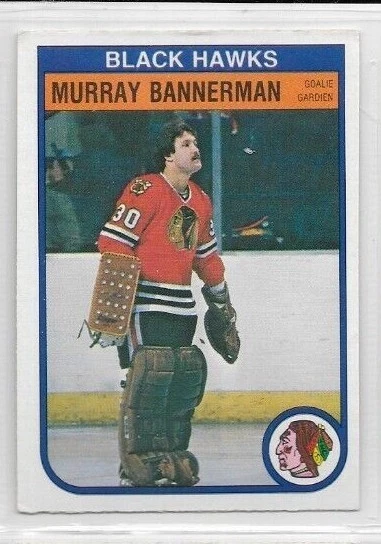 MURRAY BANNERMAN CHICAGO BLACKHAWKS 1982-83 O-PEE-CHEE OPC BASE #61 - Image 1 of 1