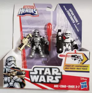 Star Wars Galactic Heroes Set: Captain Phasma & First Order Stormtrooper (Hasbro - Imagen 1 de 2