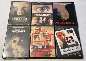 Descent, Requiem For A Dream, Memento, Beat, Alerted States & Last Days DVD - Picture 1 of 5
