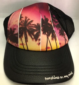 Sunshine on my mind Snapback, Hat Cap Adjustable Pre-owned Mesh Back - Picture 1 of 5