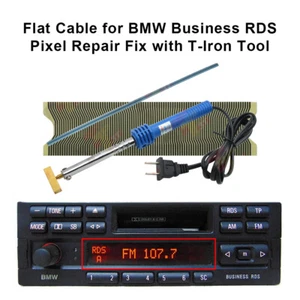 For BMW Business CD RDS Radio CD23 and Business RDS Flat Cable With T-Iron Tool - Picture 1 of 6