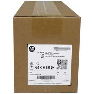 AB 22D-D2P3N104 Series A. PowerFlex 40P 0.75 kW 1HP AC Drive Fast Ship 1pcs USA - Imagen 1 de 5