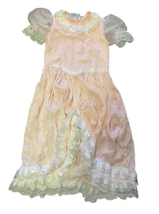 Girls Princess Dress Costume Cosplay size 12-14 Pale Pink - Picture 1 of 5