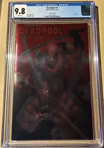 Cubierta de lámina Lee Deadpool #1 2024 CGC 9,8 - Imagen 1 de 3