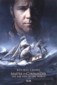 Póster original de la película Master & and Commander 2003 13,5 x 20 Far Side of World - Imagen 1 de 1