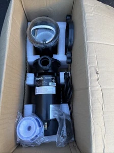 1,5 PS oberirdische Schwimmbadpumpe 115 V - Bild 1 von 6