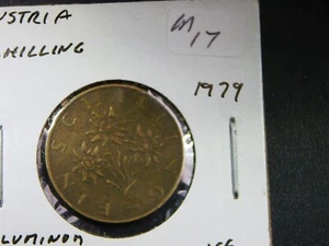 1979 AUSTRIA 1 SCHILLING M-17 - Picture 1 of 2
