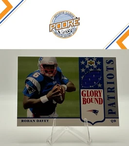 Football 2002 UD Authentics Rohan Davey #GBJ-RD MEM MEM - Picture 1 of 2