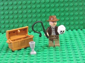 LEGO Indiana Jones Minifigure 7627 7623 7624 7625 7626 iaj001 Whip TL26