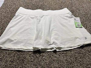 Skort donna Prince Tennis Pickleball Match Knit bianco taglia XL extra large nuovo con etichette - Foto 1 di 3