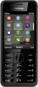 Nokia 301 Black Mobile Phone O2 Networks - Picture 1 of 1