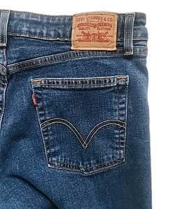 Jeans Levis 519 para mujer bajos acampanados elásticos corte bota denim talla 11 M - Imagen 1 de 7