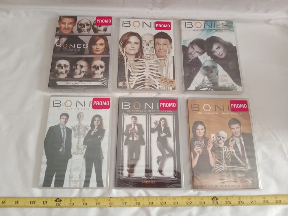 Bones: The Complete Seasons 1-6 DVD Set - New Sealed. Foto 1 de 4