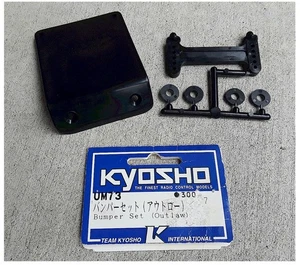 Vintage RC Car Truck Kyosho UM-73 Front Bumper Set Ultima Outlaw Old Stock New - Picture 1 of 1