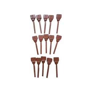 Dunkin STIR STICKS TAPONES SALPICADURAS Marrón Lote De 15 - Imagen 1 de 7