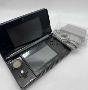 Nintendo 3DS Console black nera Funzionante originale usata caricatore - Imagen 1 de 8