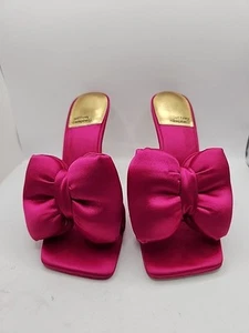 NEW Jeffrey Campbell Bow In Fuchsia Size 9 US - Picture 1 of 13