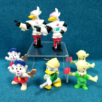 Juego de 7 Figuras Pequeñas PVC Disney Ducktales 1991 Vintage Juguetes Kellogg Co 2-2.5" Foto 1 de 4