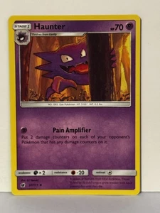 Haunter 37/111 SM - Crimson Invasion NM Pokemon Fast Shipping - Picture 1 of 2