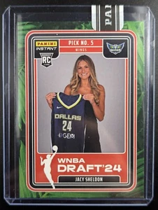 2024 Panini Instant WNBA Draft Night #5 Jacy Sheldon Rookie Karte #D/25 MENGE - Bild 1 von 8