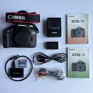 Canon EOS 7D DSLR Camera + accessories - Picture 1 of 10
