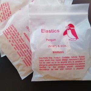 Bandas de goma elásticas dentales para ortodoncia 5/16" fuerza 6,5 OZ anillos paquetes de 10 - Imagen 1 de 5