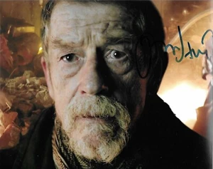 John Hurt "War Doctor" Doctor Who handsigniert signed 8x10 COA 37543 - Bild 1 von 1