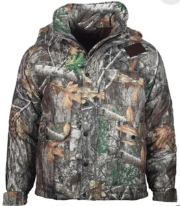 Gamehide Deerhunter Parka Jacket Realtree Edge Camo Size Large - Picture 1 of 3