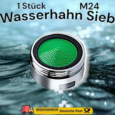 1Stk Perlator Strahlregler M24 Wasserhahn Sieb Mischdüse Wasserhahn-Belüfter - Bild 1 von 2