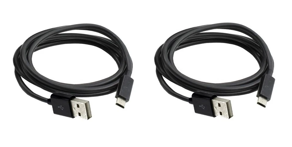 2x USB Data/Charger Cable Cord for Verizon Motorola Droid Turbo XT1254 Moto Maxx - Image 1 of 1