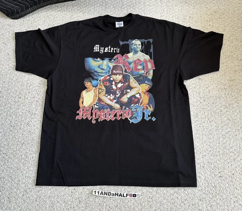 Rey Mysterio Jr Shirt size 3XL IYKYK Fitlhy Animals vintage wcw wrestling Cover